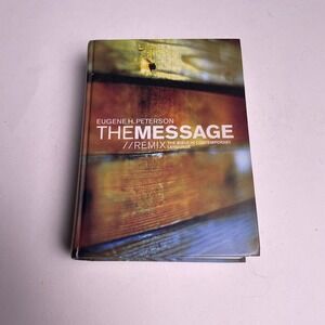 The Message Remix Eugene H Peterson Bible Contemporary Language‎ Book